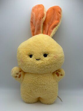 Kawaii Flully Yellow/Orange Bunny Rabbit Blush Cheeks Paws 9in (SKU: 815TO)